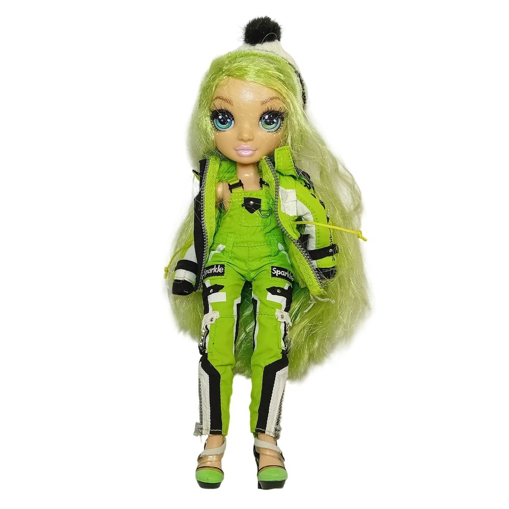 Modern MGA Rainbow High‎ Winter Break Jade Hunter Doll Dollcore Kidcore Ski Snow